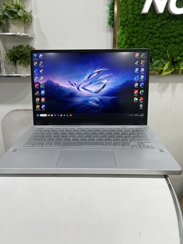 системный блок компьютера: Ноутбук, Asus, 16 ГБ ОЗУ, AMD Ryzen 9, 14.3 ", Б/у, Для несложных задач, память SSD
