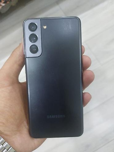 note 22 ultra: Samsung Galaxy S21, 128 GB, rəng - Boz, Simsiz şarj — 3