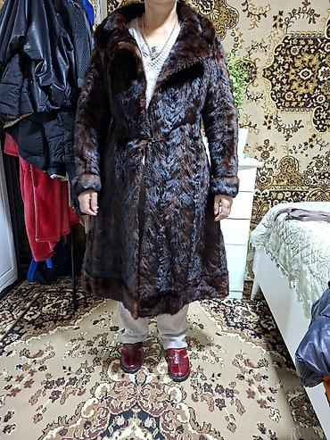 Шубы: Шуба, Норка, Длинная модель, Китай, XL — 1