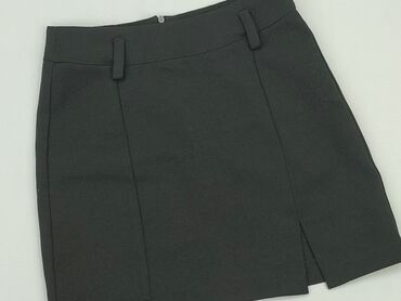 czarne spódnice asymetryczne: Skirt, Cropp, M (EU 38), condition - Very good