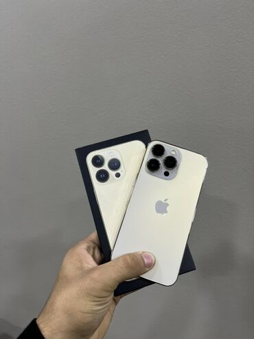 Apple iPhone: IPhone 13 Pro, 128 GB, Gümüşü, Simsiz şarj — 1