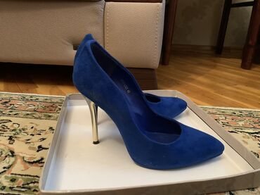 Tuflilər: Tuflilər, Ölçü: 40, rəng - Göy, İşlənmiş — 5