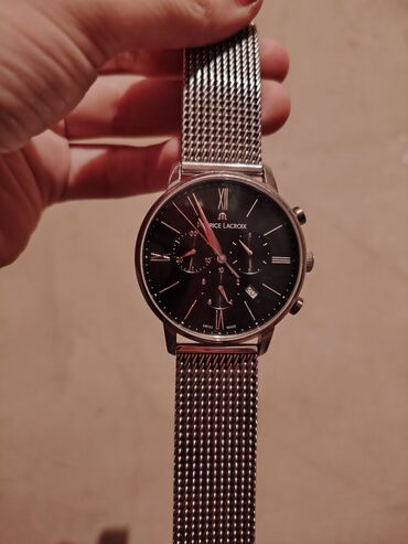 maurice lacroix: Б/у, Наручные часы, Lacroix, цвет - Серебристый