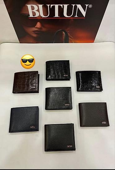 Кошельки: Кошелек, Butun, Натуральная кожа, Мужские, Новый — 7