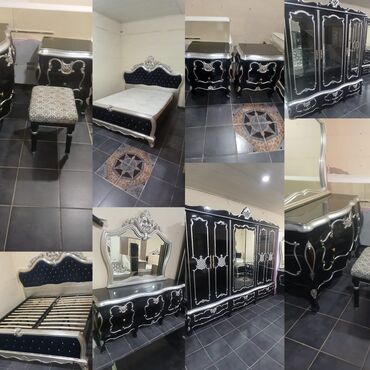 işlenmiş qapi: Mohteshem yataq qonaq desti bir yerde 1500azn satilir.Barokko