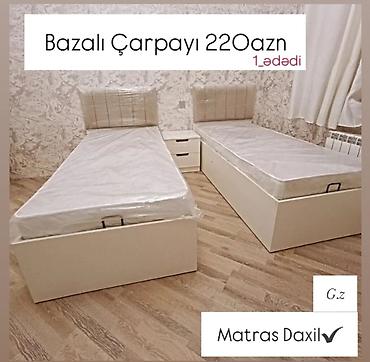 *Yeni ✨ Bazalı Çarpayı (tək nəfərlik) 220Azn* 🔹İstehsal Rusiya
