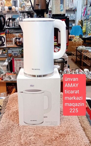 elektron samovar: Elektrik çaydan 1.6 - 2 l, Yeni, Ünvandan götürmə, Ödənişli çatdırılma