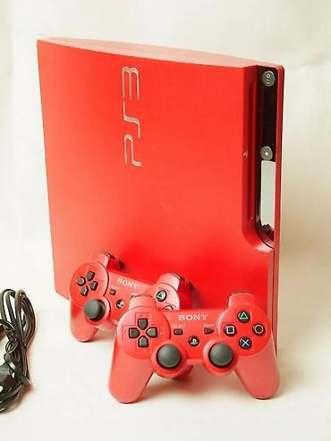second hand electronics: REZERVISANA! PS3 Slim CECH-3004B (320GB) – limitirana crvena, SoftMod — 5