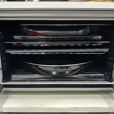 Duxovkalar: GrandLux elektrik mini soba - Ön hissədə şüşə qapı və rahat tutacaq - — 3