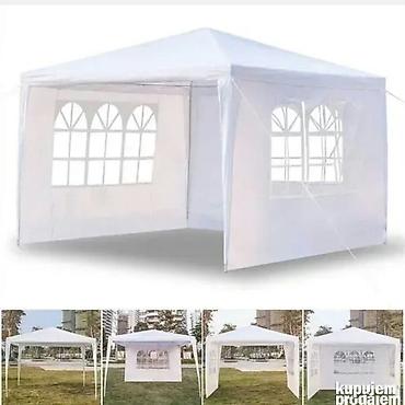 rešetka za roštilj 70x40: Potpuno NOV paviljon, dimenzija 3x3 metra. -PLUS 4 BOCNE STRANE SA — 1