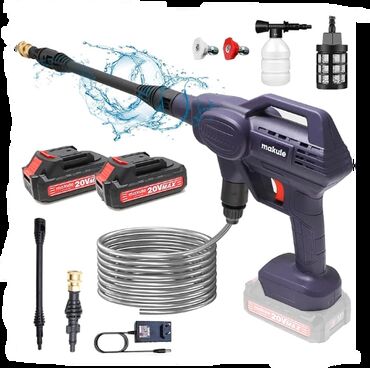 Бочки: Batareyalı yüksək təzyiqli yuyucu aparatı "Makute 20V Model: CHPW001"