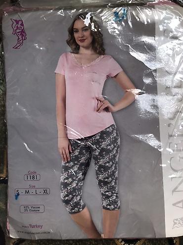 capa: Türkiyə istehsalı qadın ev geyimləri dəsti 1) Atik Lingerie gecə — 3