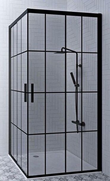 Duş kabinaları, arakəsmələr: Kvadratı 75 azndən başlayaraq istənilən ölçü və dizaynda duskabinlərin — 8