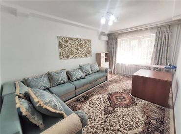 сдается 2 комнатная квартира город ош: 2 комнаты, 61 м², 105 серия, 1 этаж, Евроремонт