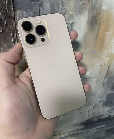 купить iphone 13 pro: IPhone 13 Pro, Б/у, 128 ГБ, Matte Gold, Чехол, Коробка, 83 %
