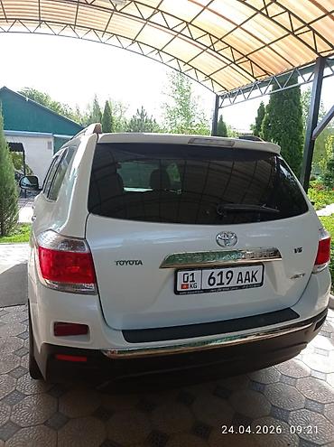 bridgeston: Toyota Highlander: 2011 г., 3.5 л, Автомат, Бензин, Внедорожник — 4