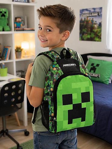 bunda kupujemprodajem: Minecraft skolaki ranac 3700din Dim.40*30cm ✅Ranac s jednim pretincem — 1