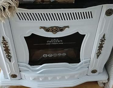 bag ucun dekorlar: Qazla işləyən dekorativ elektrik olmayan kamin soba - Növ: Qaz kamin — 1