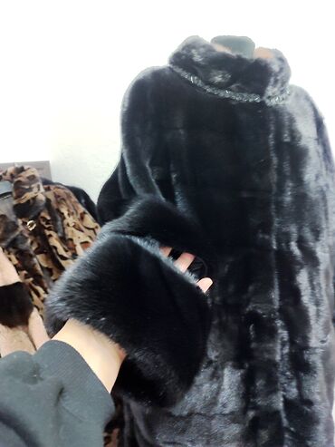 Шубы: Шуба, Норка, Длинная модель, Канада, Трансформер, 8XL — 4