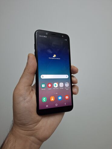 Samsung: Samsung Galaxy A6, 32 GB, rəng - Qara, Barmaq izi — 3