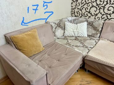 Divanlar: Künc divan, Açılmayan, Bazasız, Parça, Çatdırılma yoxdur