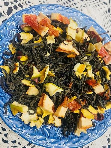 Çay: Güllü ədviyyatlı çay qarışığı - Tərkib: yaşıl/qara çay yarpaqları — 27