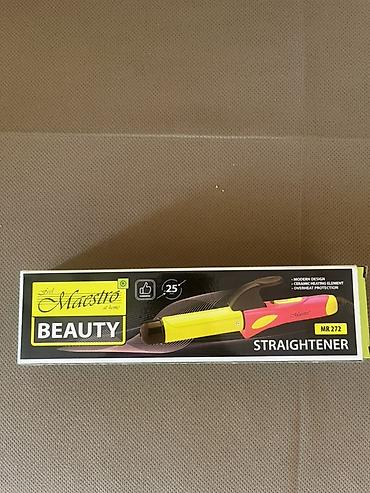 Техника и электроника: Maestro Beauty MR-272 saç düzləndirici - Model: Maestro Beauty MR-272 — 1
