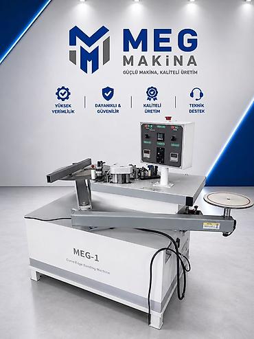 Оборудование для производства: MEG Makina – Ağac emalı avadanlıqları 1) MEG-1 Curve Edge Banding — 1