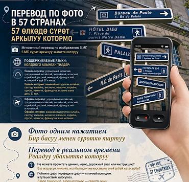 google 7: Электронный голосовой переводчик с 4G Сим картой Intelligent Speach — 4