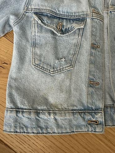 джинсова: Детская джинсовая куртка ZARA - Бренд: ZARA - Размер: 9 (рост 134 см) — 3