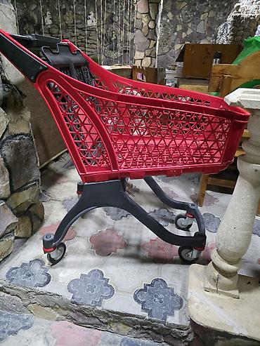 Оборудование для магазинов: Plastik supermarket arabası 0555617672 - Material: möhkəm plastik — 3