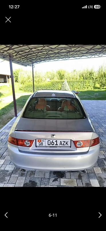 авто сатуу: Honda Accord: 2003 г., 2.4 л, Автомат, Бензин, Седан — 3