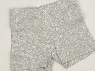 czarne spodenki: Krótkie spodenki, H&M, 1.5-2 lat, 92, stan - Bardzo dobry