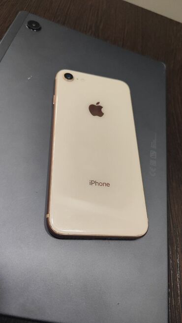 Apple iPhone: IPhone 8, Б/у, 64 ГБ, Розовый, 100 %