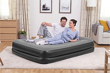 mat: Двухместный надувной матрас Bestway 67403 (203x152x46 см) со — 6
