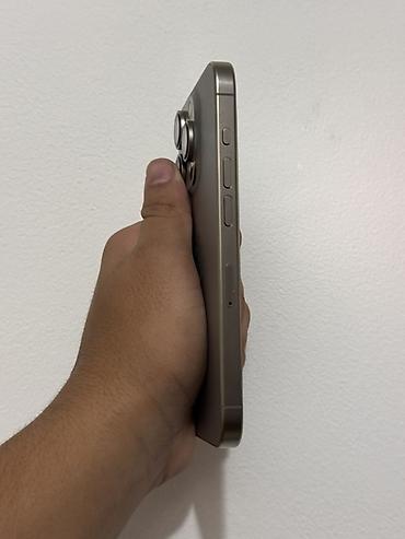 apple iphone 13 pro: IPhone 15 Pro, Б/у, 256 ГБ, Natural Titanium, Защитное стекло, Чехол, 94 % — 3