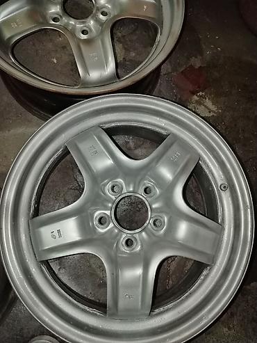 Disklər: 4 ədəd yüngül lehimli disk dəsti Opel haşin üstünde gələn zavod disqi — 5