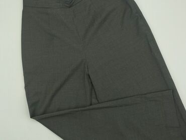 spodnie damskie joggery moro bojówki wysoki stan: Material trousers, L (EU 40), condition - Very good