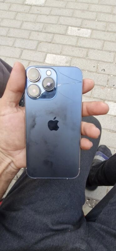 apple 13 pro max ikinci el: IPhone X, 64 ГБ, Sierra Blue, Битый