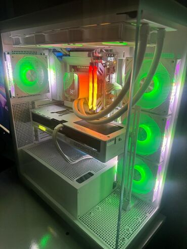 Настольные ПК и рабочие станции: Компьютер, ядер - 24, ОЗУ 32 ГБ, Игровой, Новый, NVIDIA GeForce RTX 5070, NVMe — 7