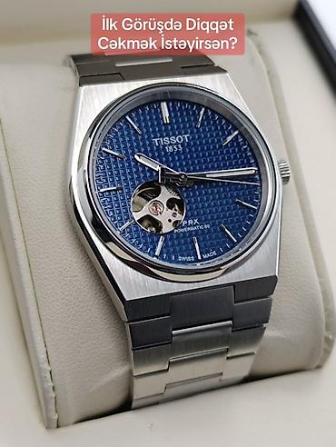 prx: ⌚ Tissot PRX – Kişi Qol Saatı ✔️ Orijinal və keyfiyyətli mexanizm ✔️ — 1