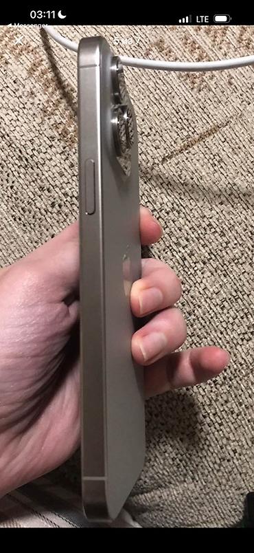 iphone 5с: IPhone 15 Pro Max, Б/у, 256 ГБ, Natural Titanium, Чехол, Коробка, 83 % — 5