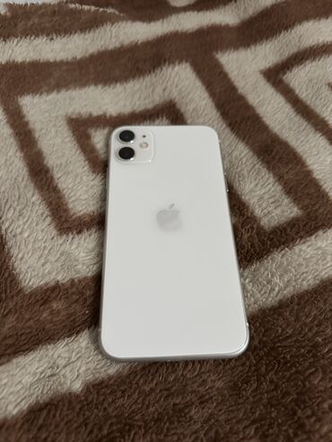мини микрофон для телефона: IPhone 11, Б/у, 64 ГБ, Серебристый, Защитное стекло, Чехол, 100 %