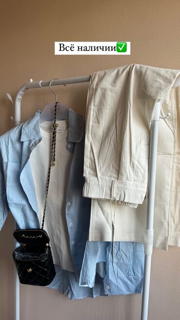 женская легкая куртка: Рубашка лен (есть еще в белом цвете, размер стандарт) 1000 сом
