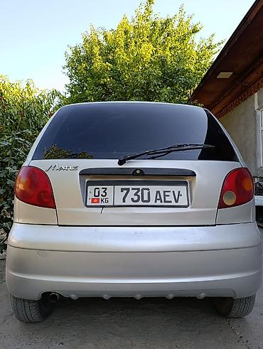 мата секыл: Daewoo Matiz: 2002 г., 0.8 л, Кол менен иштөөчү, Бензин, Хетчбек — 7