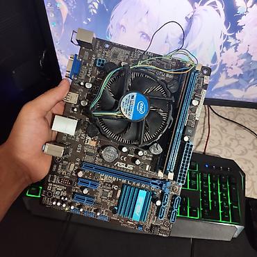 компьютеры бишкек: Материнская плата для ПК, Б/у, Asus, LGA1155, Micro-ATX — 1