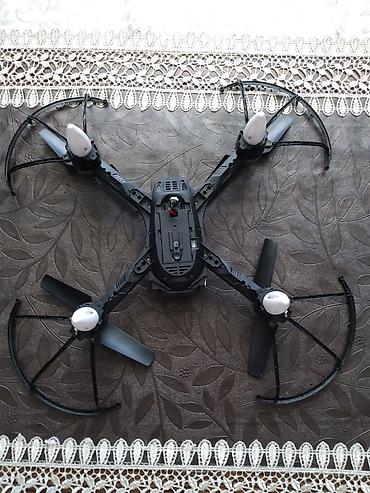 Oyuncaq helikopterlər: Oyuncaq kvadrokopter dron - Korpus rəngləri: bənövşəyi və qırmızı — 8