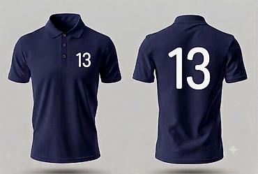 uniform: Tünd göy rəngdə polo köynək – sinədə və arxada ağ “13” nömrəsi ilə. - — 1