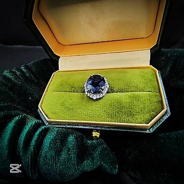 Üzük, Gümüş, Sapfir, 5.00+ Karat lalafo.az -da Üzük, Gümüş, Sapfir, 5.00+ Karat