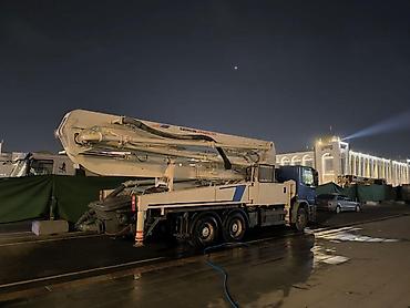 Бетононасосы: Бетононасос, Mercedes-Benz — 6